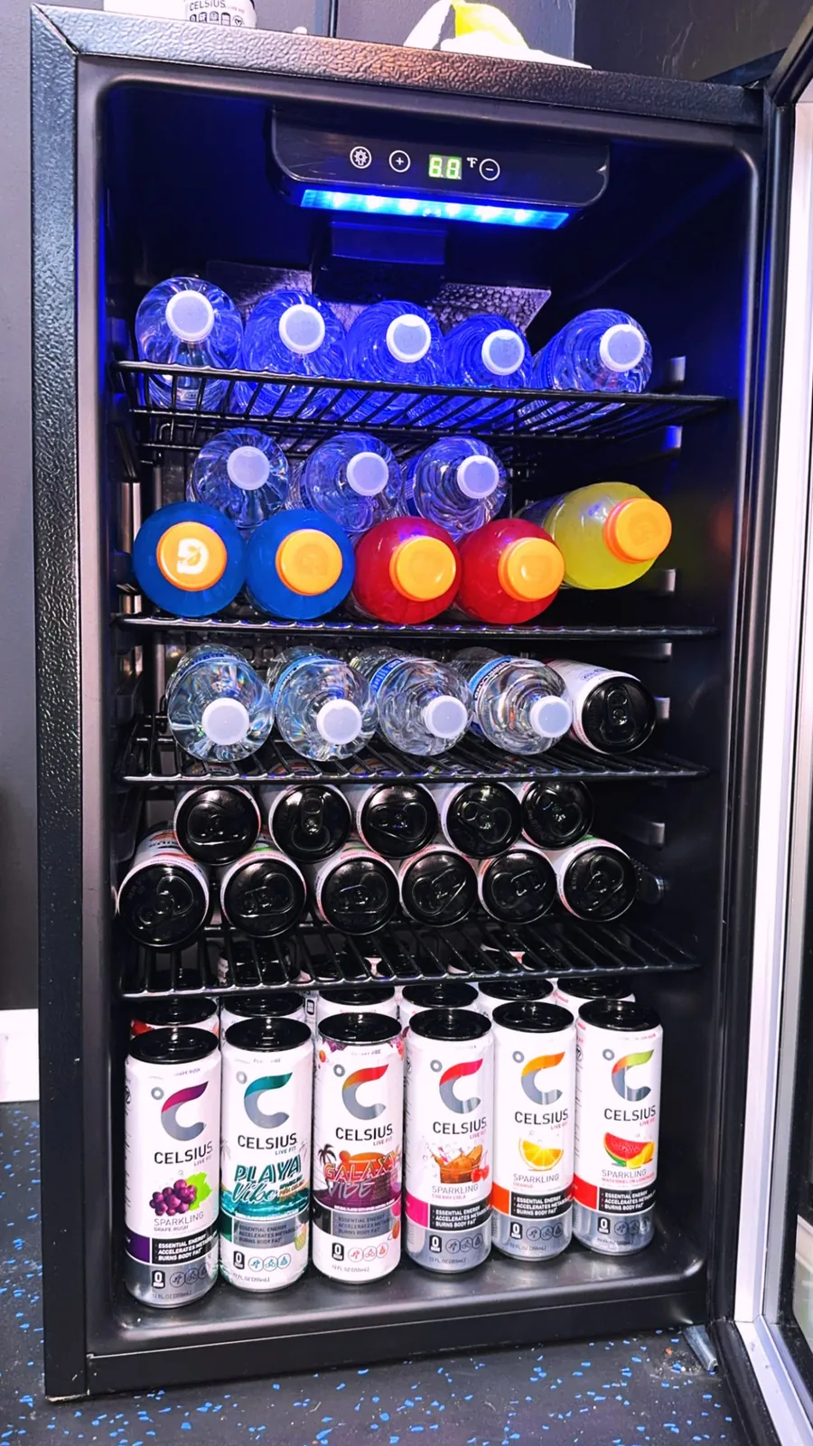 Stocked fridge
